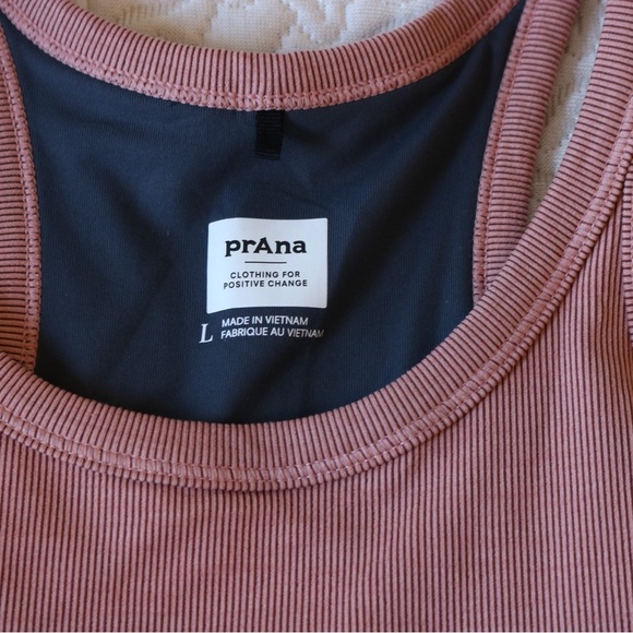 prAna | Cloud Blush Heather Becksa Bralette Soorts Bra - L - Picture 4 of 5